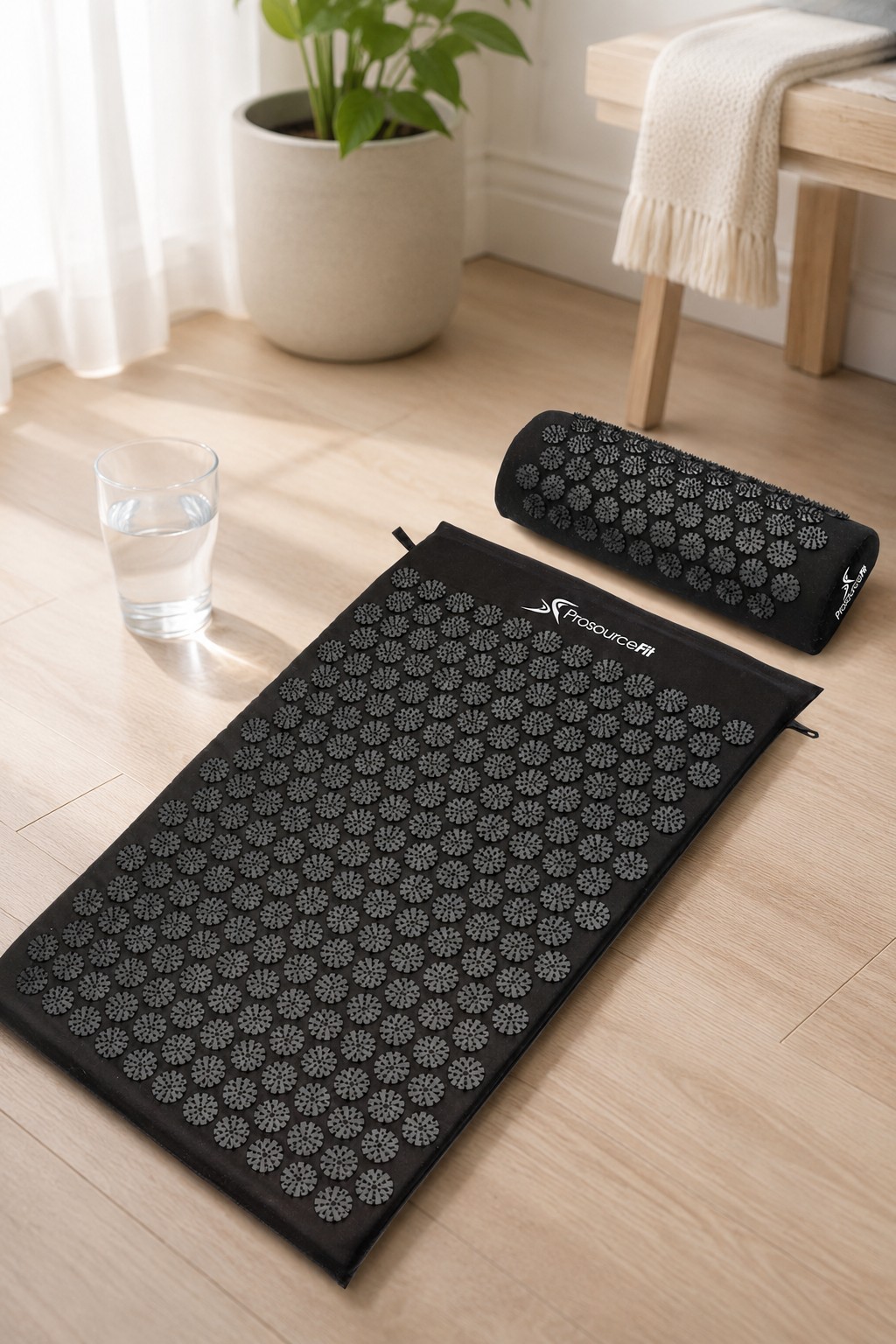 ProsourceFit Acupressure Mat and Pillow Set