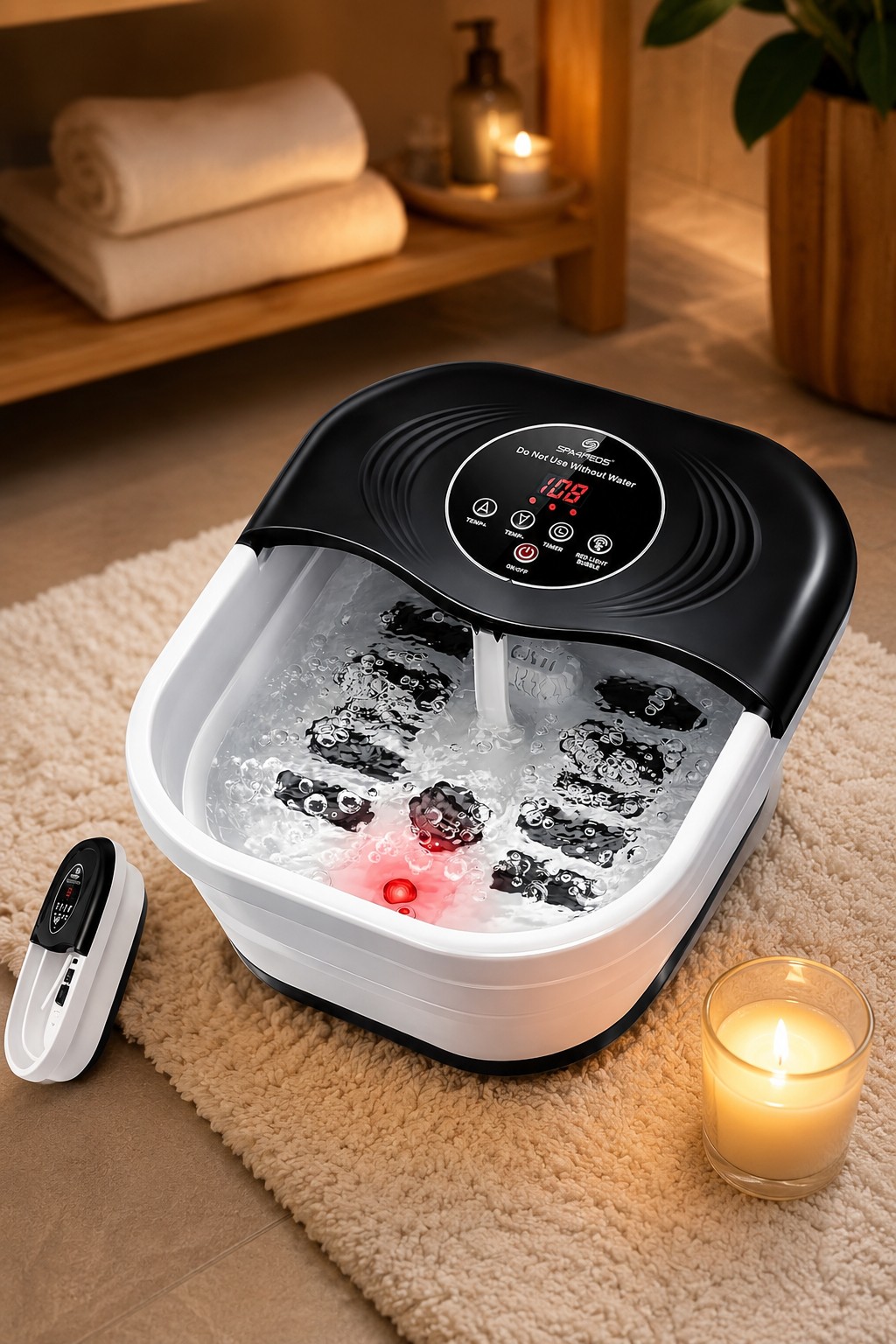 Collapsible Heated Foot Spa