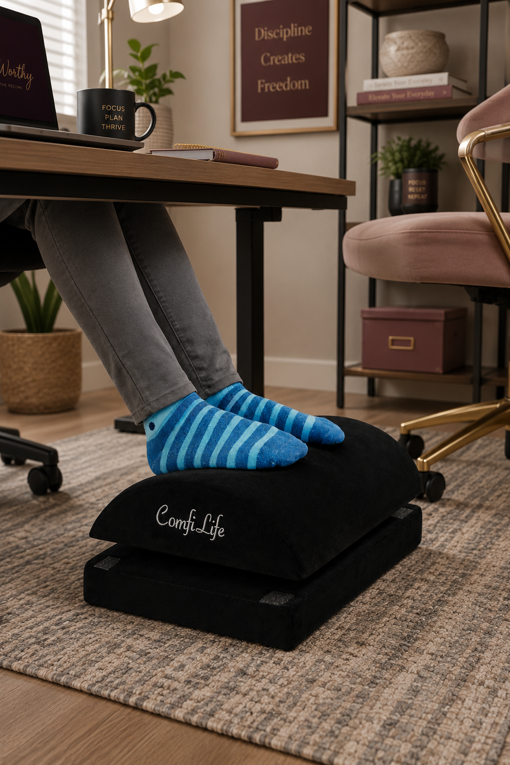ComfiLife Memory Foam Foot Rest