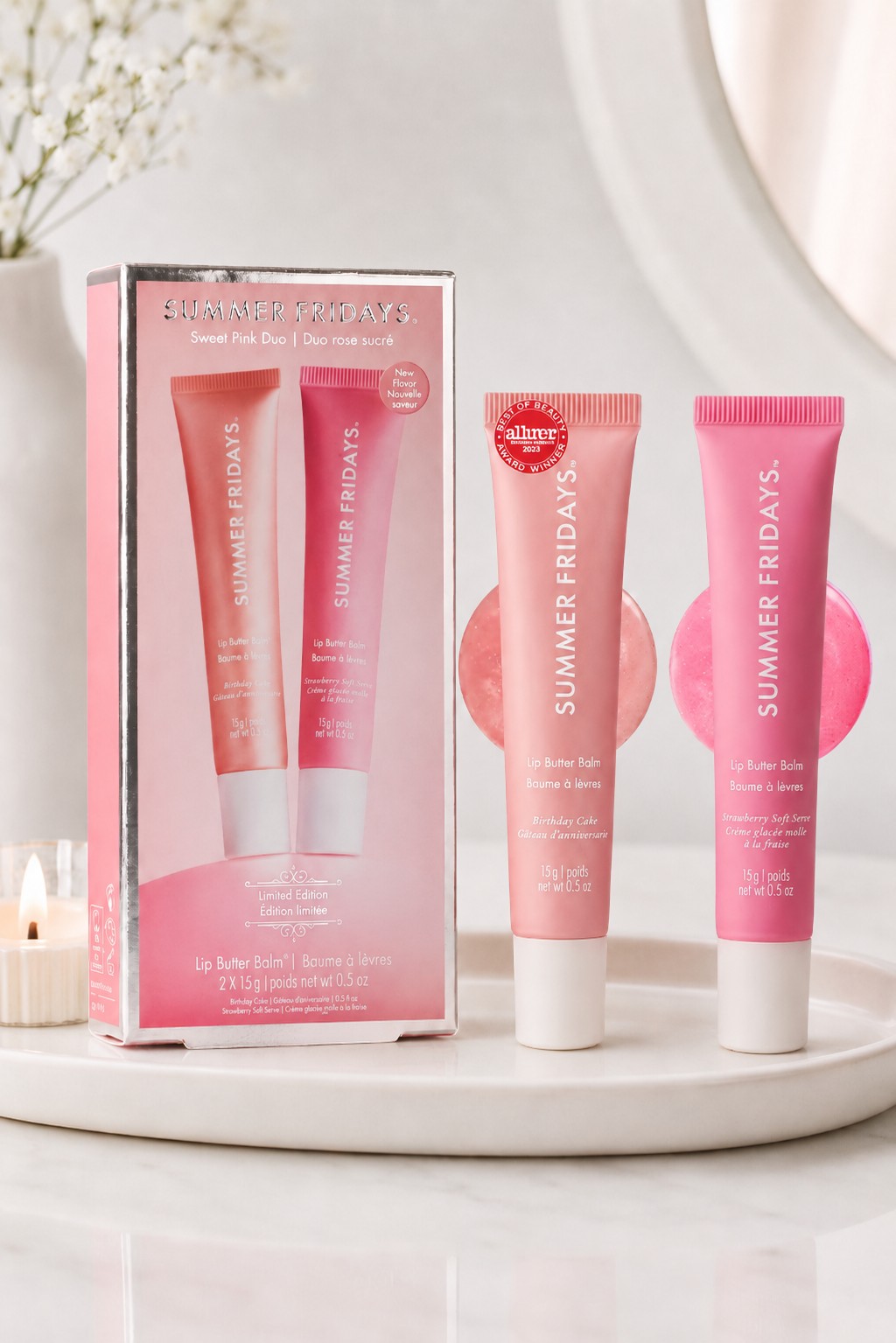 Summer Fridays Lip Butter Balm Duo
