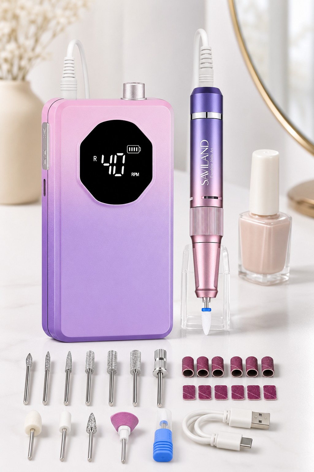 SAVILAND Professional Nail Drill