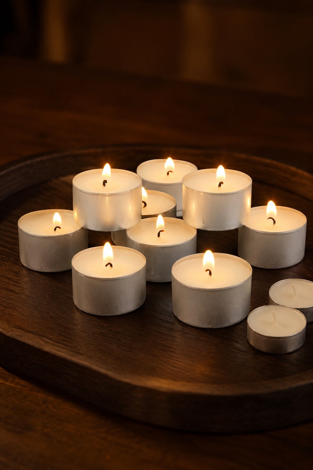 Stonebriar Long Burning Tealight Candles