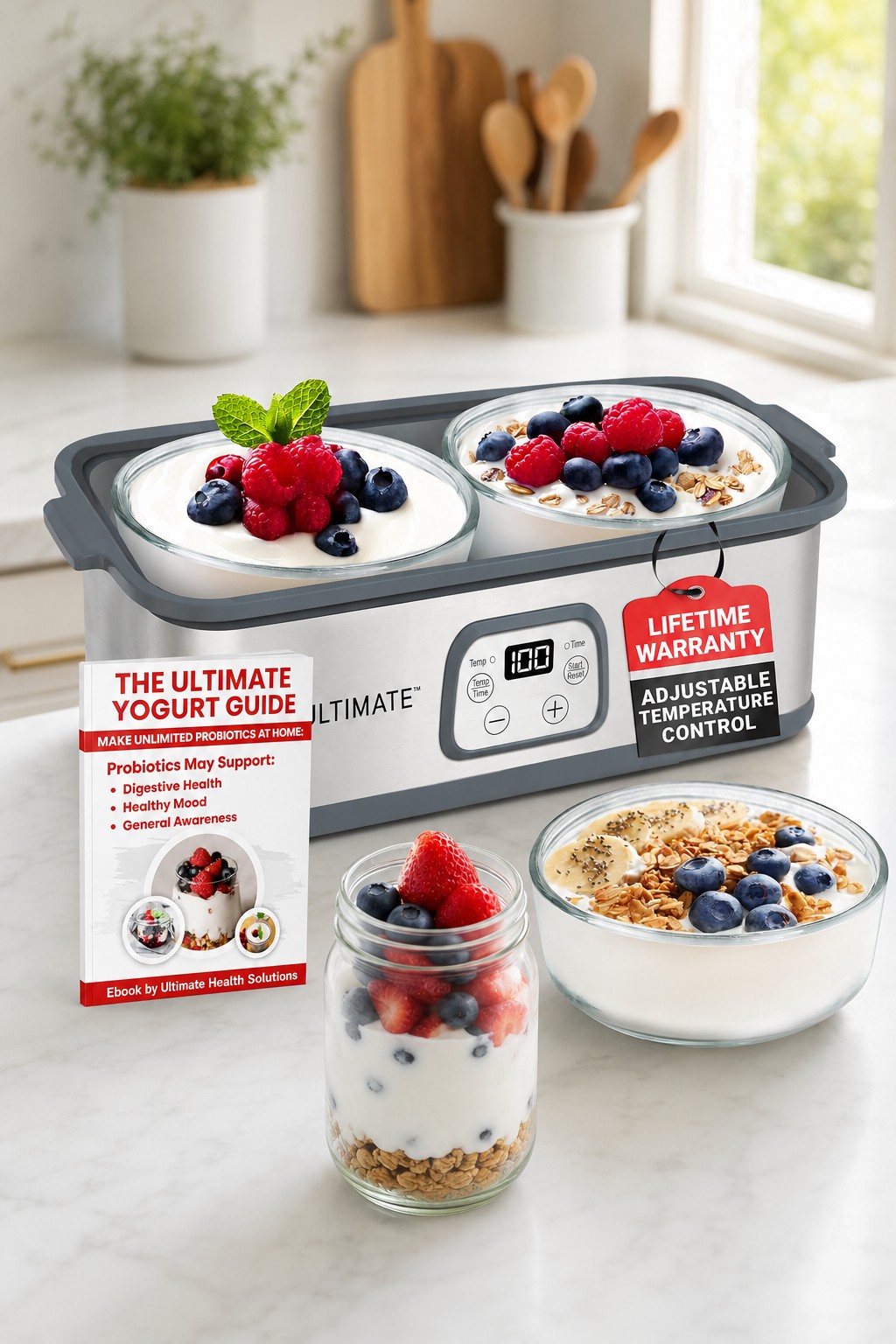 Kitchen blender for everyday prep and smoothies